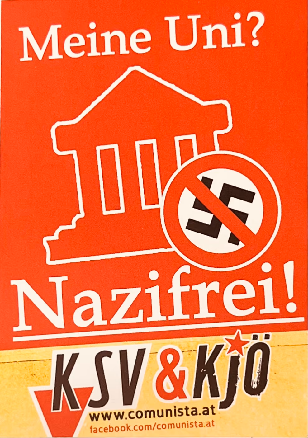 KSV & KJÖ - Meine Uni Nazifrei!