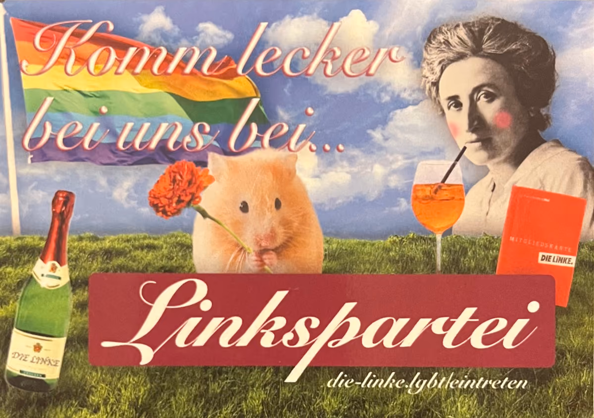 Die Linke LGTB - Komm lecker bei uns bei...Linkspartei