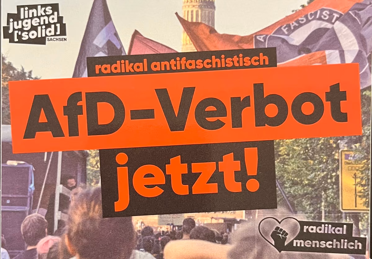 Linksjugend [Solid] Sachsen - AfD-Verbot jetzt!