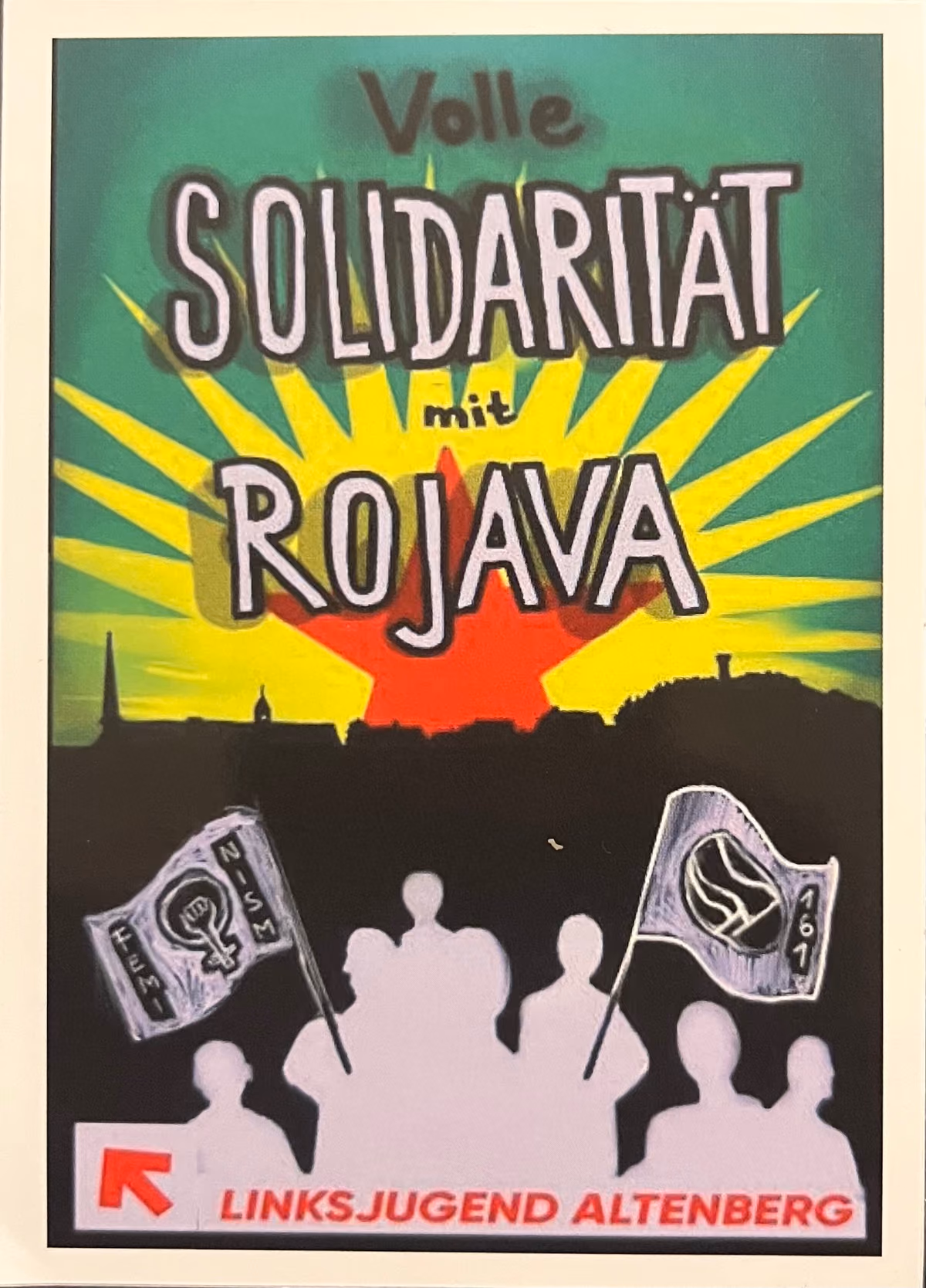 Linksjugend Altenberg - Volle Solidarität mit Rojava