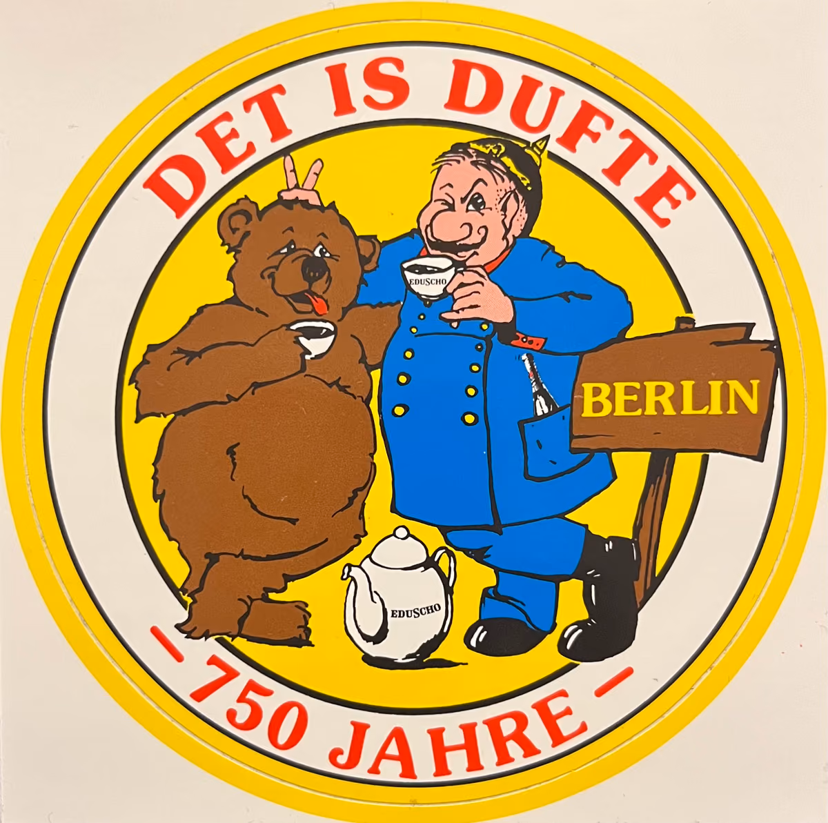 Berlin 750 Jahre - Det is Dufte