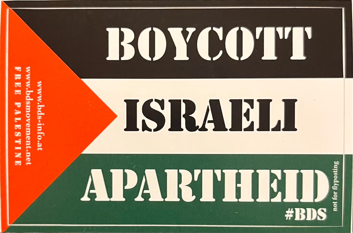 BDS - Boycott Israeli Apartheid