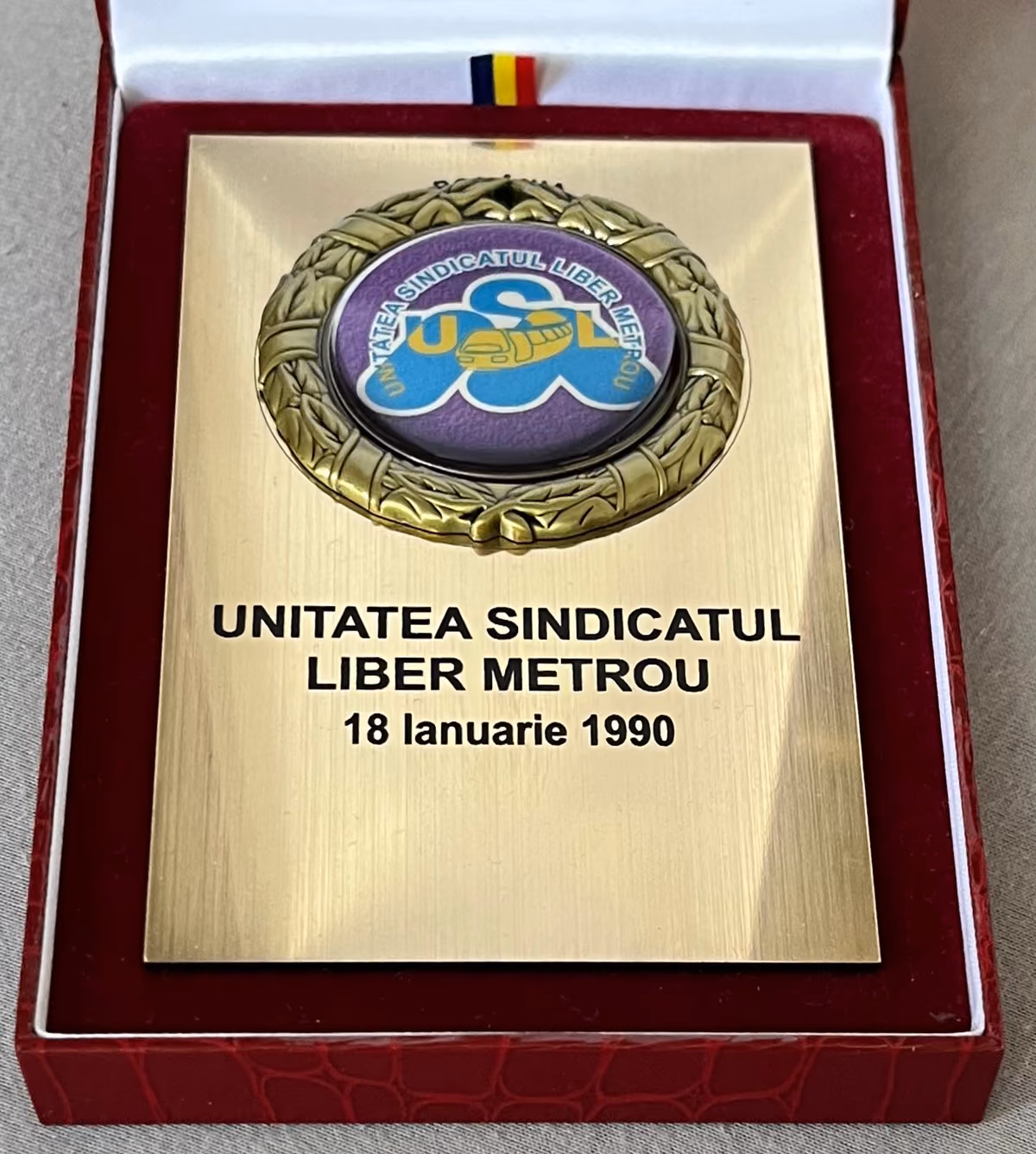 USLM-Romania - Einheit - Freie Metro-Gewerkschaft - 18.Jänner 1990