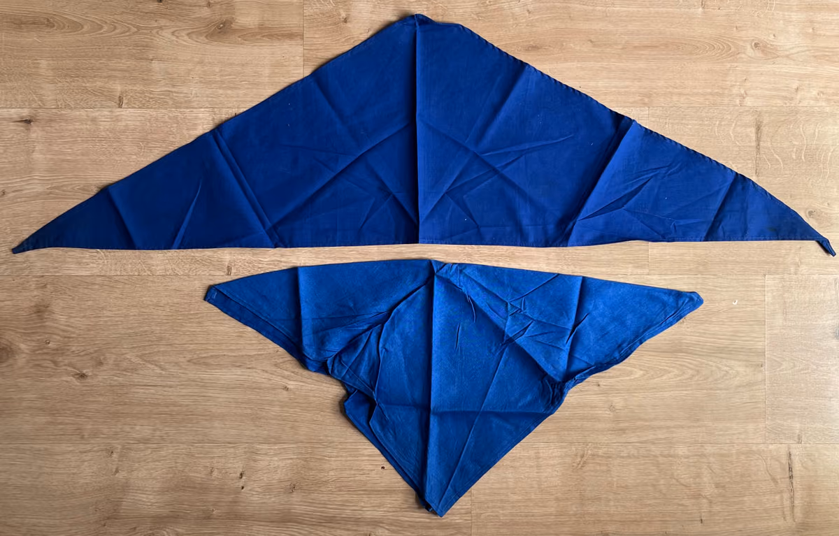 Jungpioniere - Blaues Halstuch