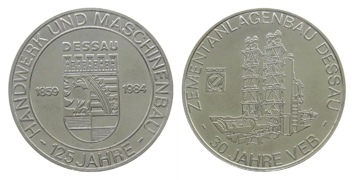 30 Jahre VEB Zementanlagen Dessau