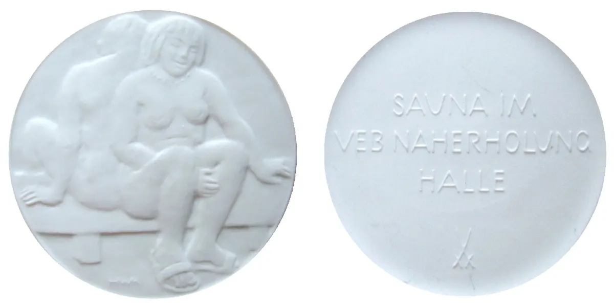 Sauna im VEB Naherholung Halle