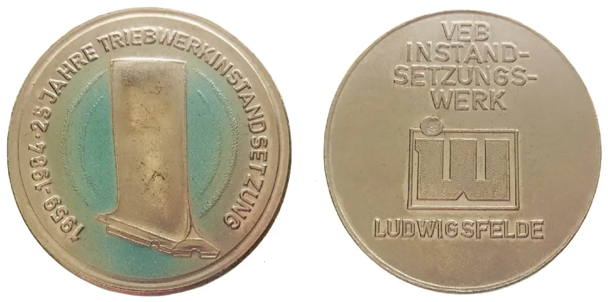 VEB Instandsetzungswerk Ludwigsfelde 1959-1984