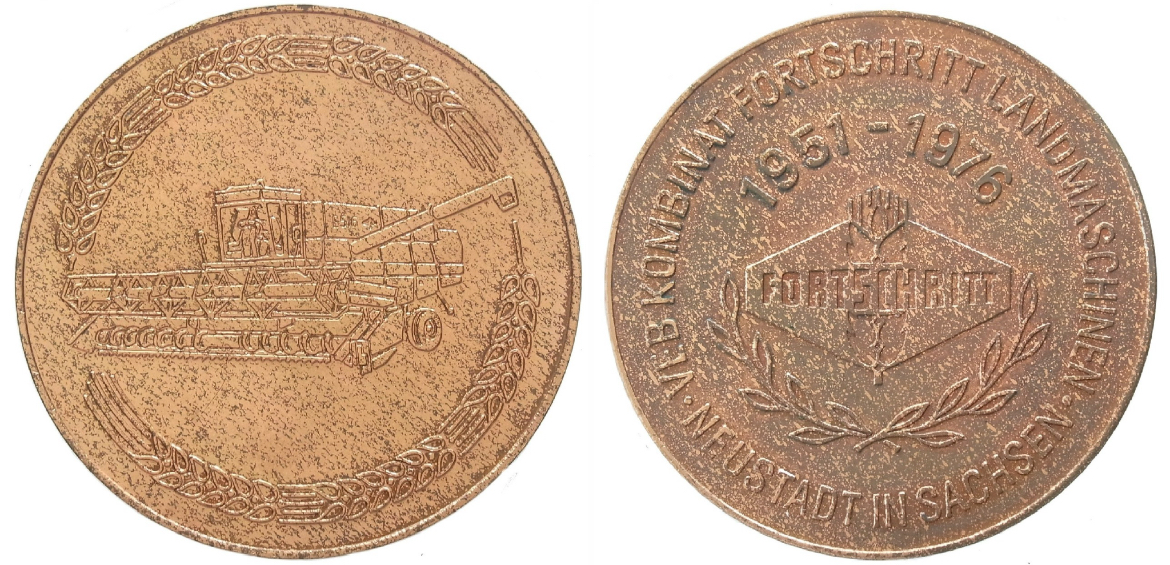 VEB Kombinat Fortschritt Landmaschinen - Neustadt in Sachsen - 1951-1976