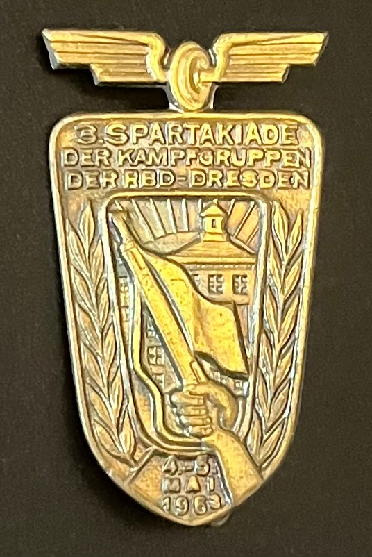 3. Spartakiade der Kampfgruppen der RBD-Dresden 4.-5. Mai 1963