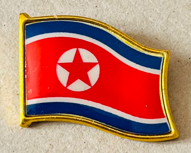 Nordkoreanische Nationalfahne