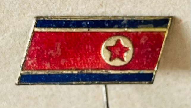 Nordkoreanische Nationalfahne