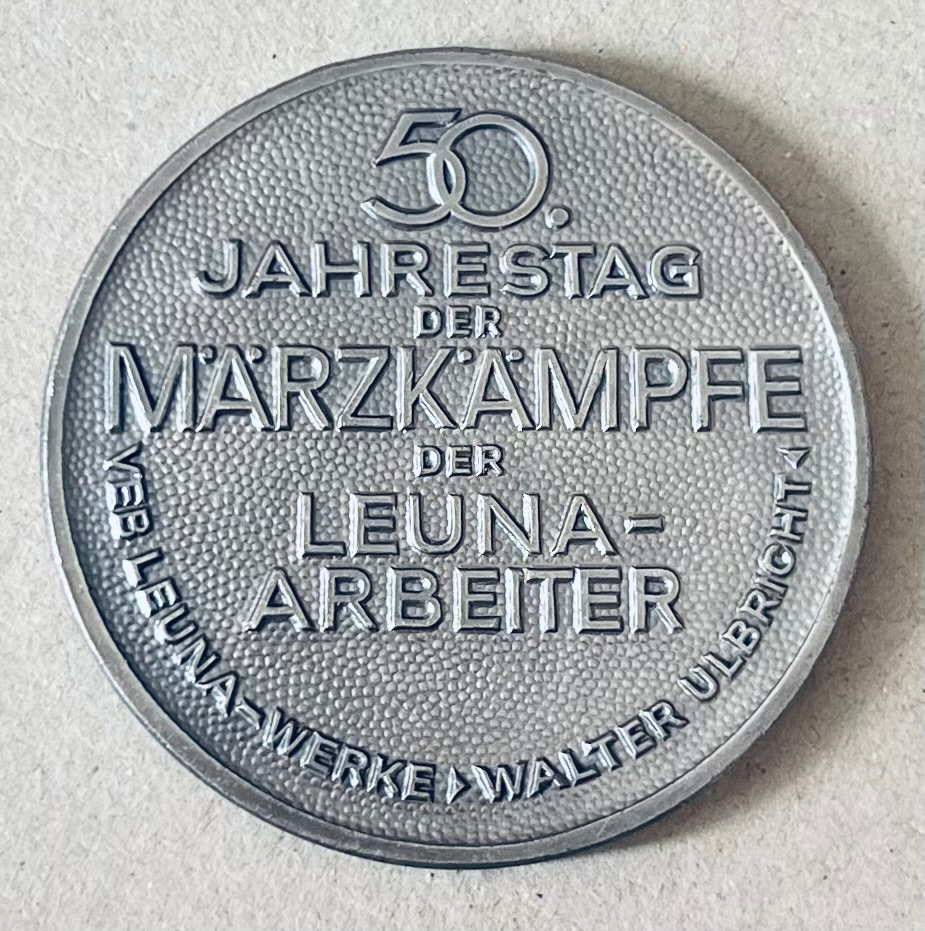 50. Jahrestag der Märzkämpfe der Leuna-Arbeiter
