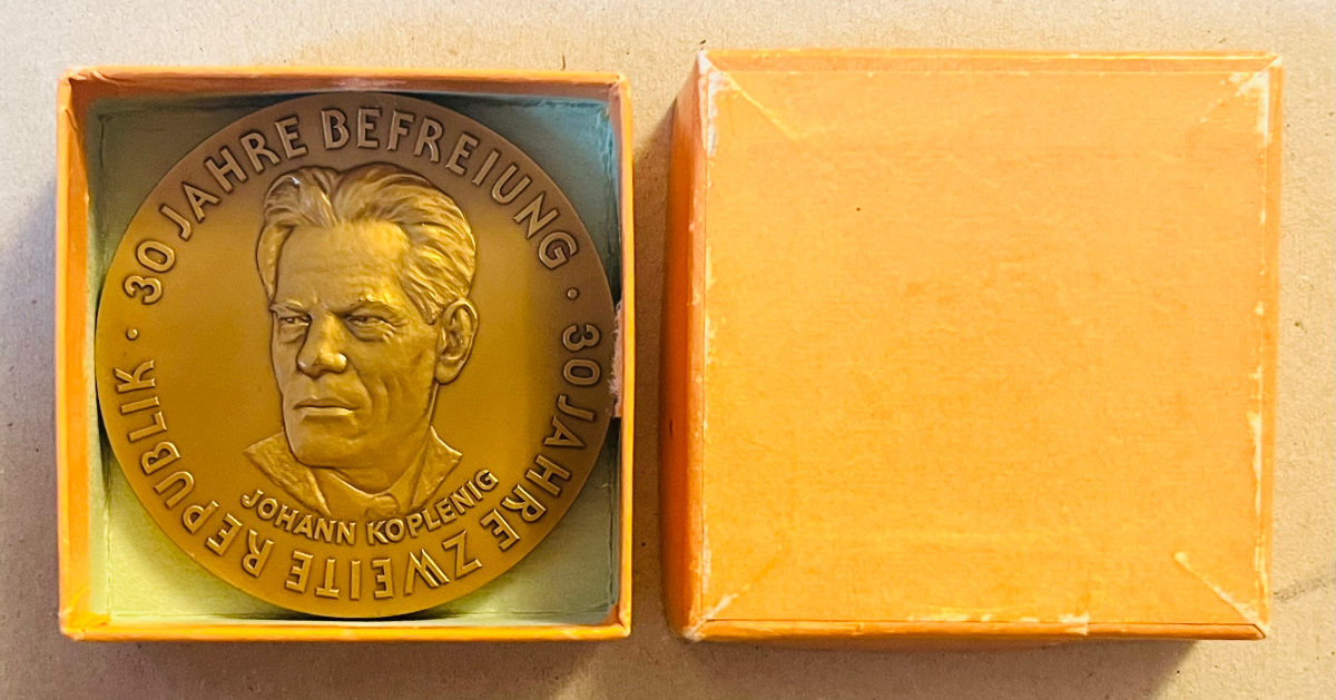 Johann Koplenig - 30 Jahre Befreiung - 30 Jahre Zweite Republik