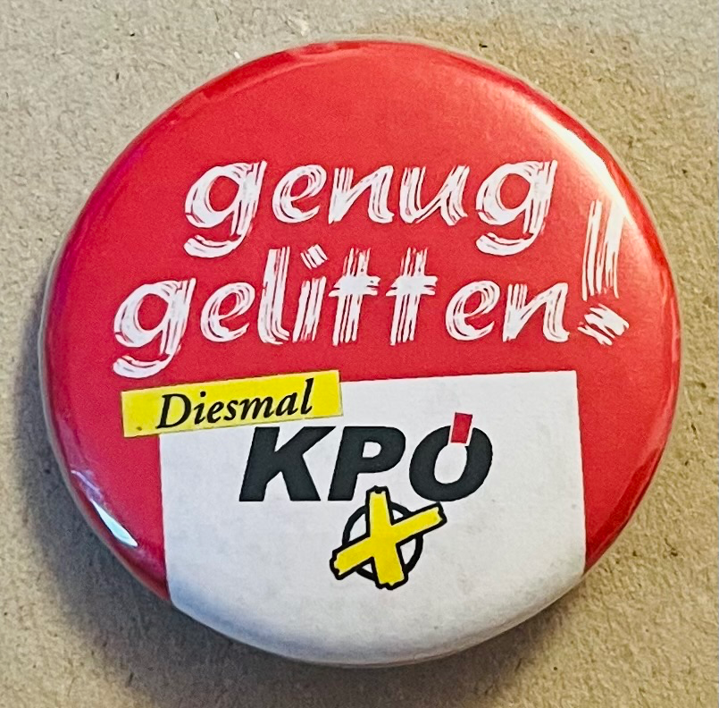 Genug gelitten! Diesmal KPÖ