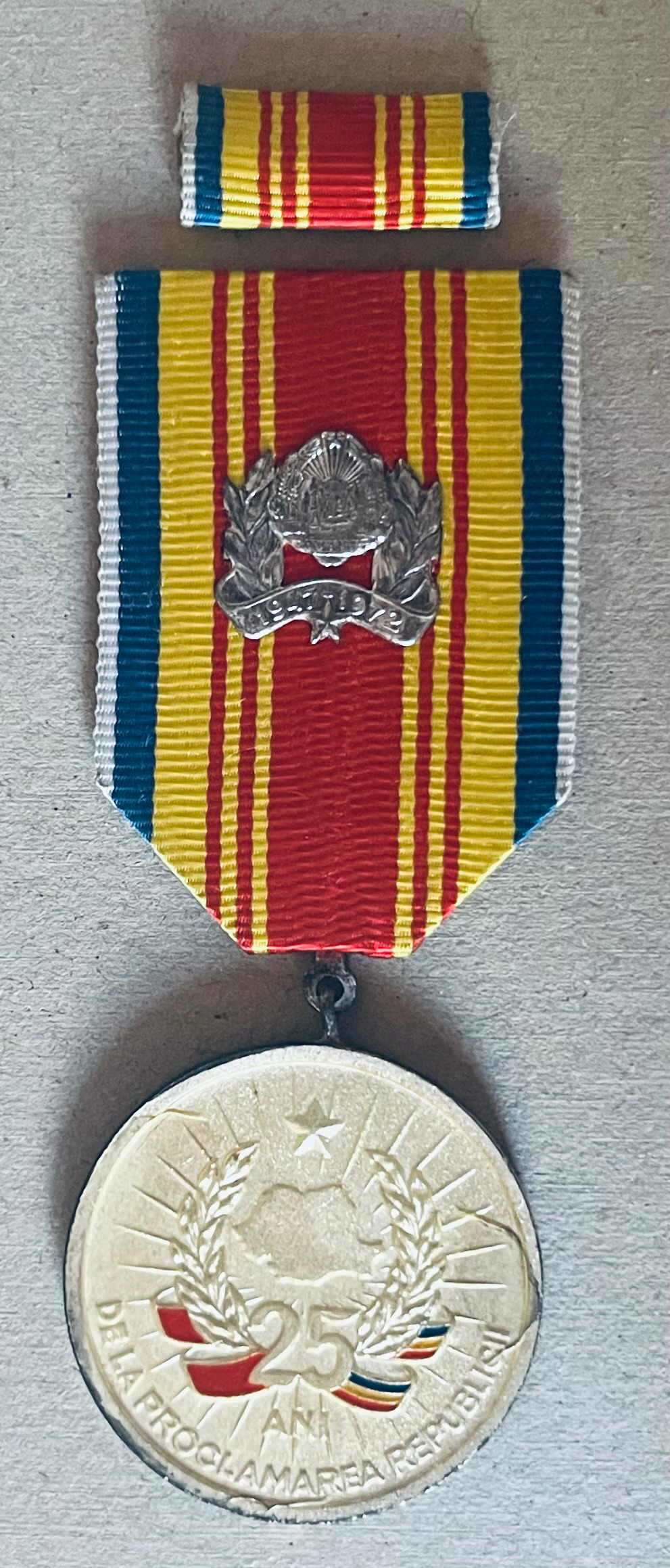 25. Jahrestag der Proklamation der Republik 1947-1972