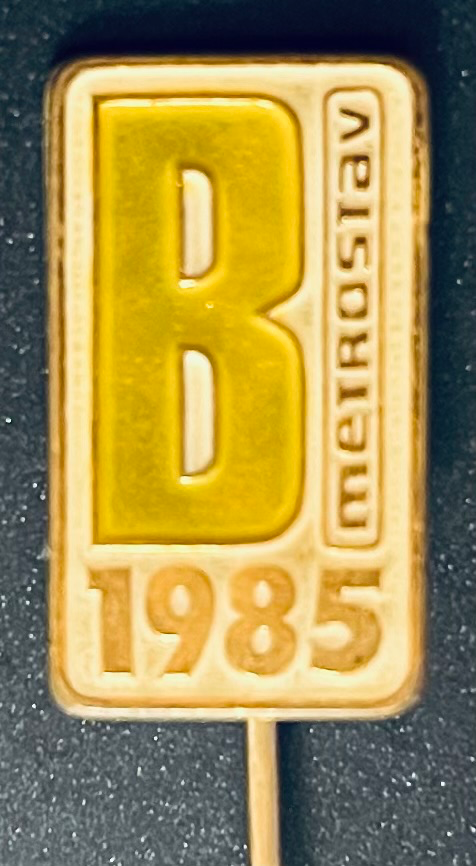 Prager Metro - Metrostav - Linie B - 1985