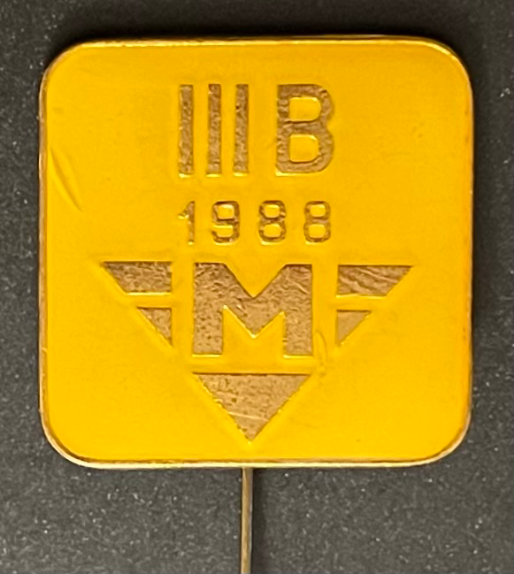 Prager Metro - Linie B - Bauabschnitt III - 1988